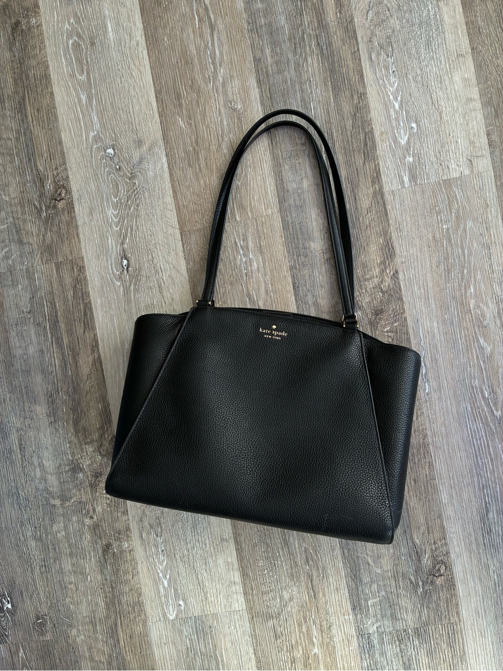 Kate Spade New York Brim Large Pebble Leather Laptop Tote